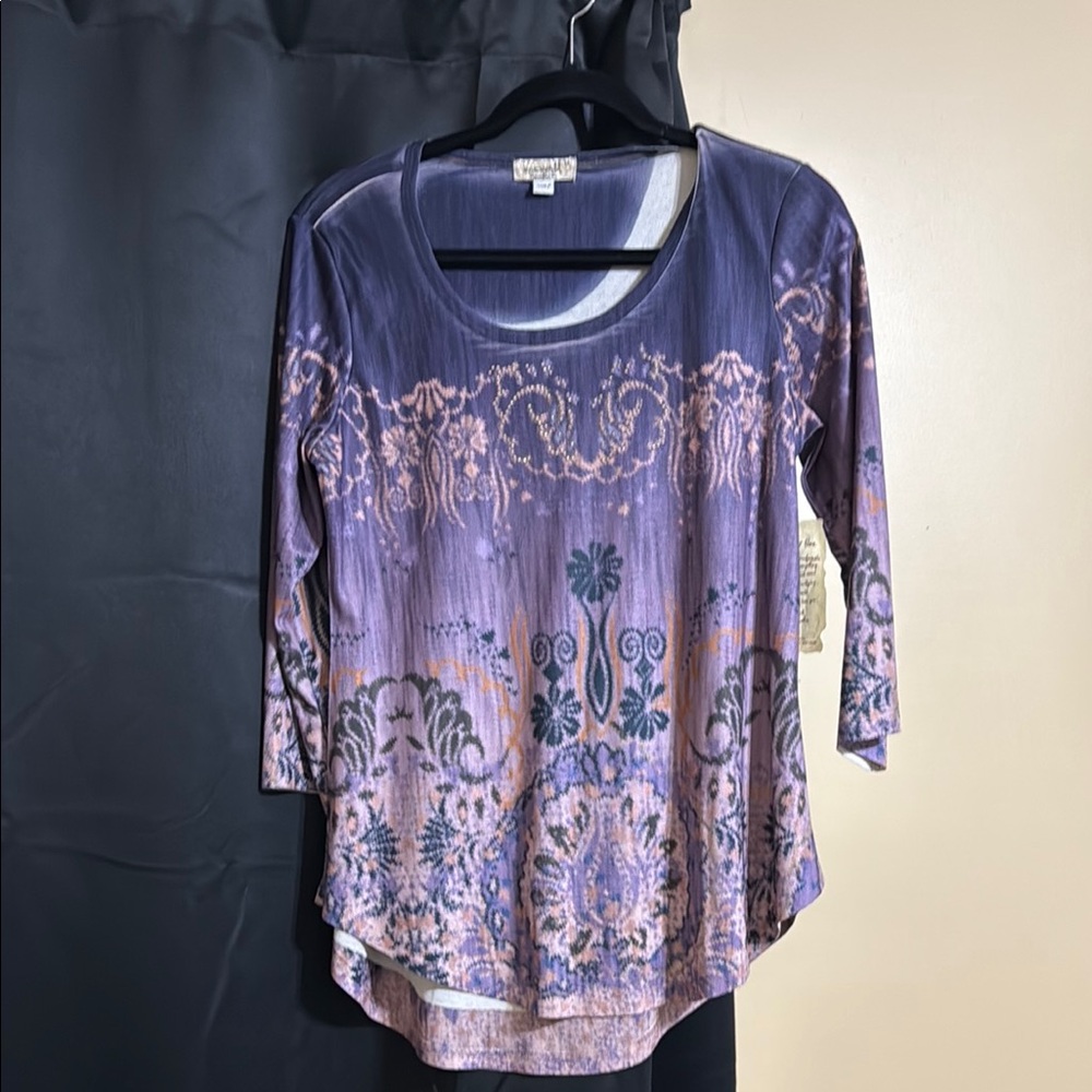 Purple Women's Top by Adrienne Vittadini